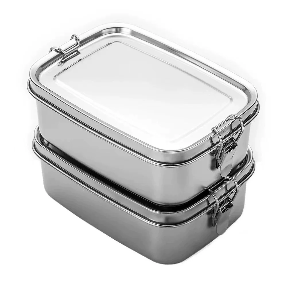 Meal Prep Recipes - Roestvrijstalen lunchbox voor kinderen en volwassenen,