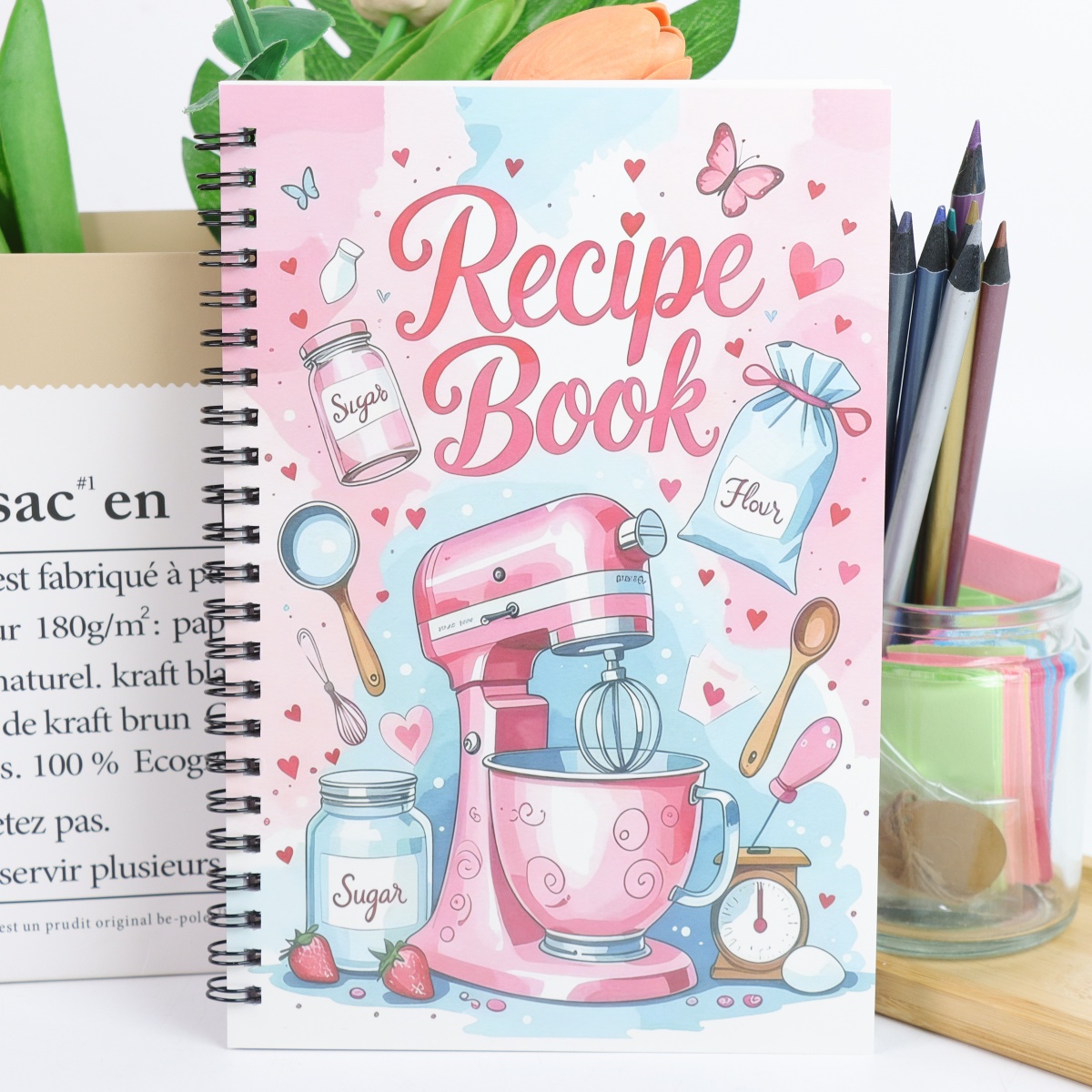 Meal Prep Book - Persoonlijk receptenboek - voor het handgeschreven