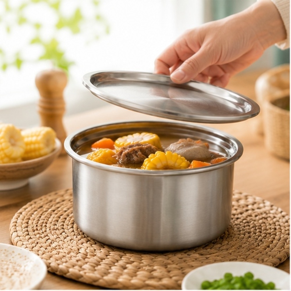 Meal Prep Recipes - 304 roestvrijstalen ramekin met deksel, geschikt
