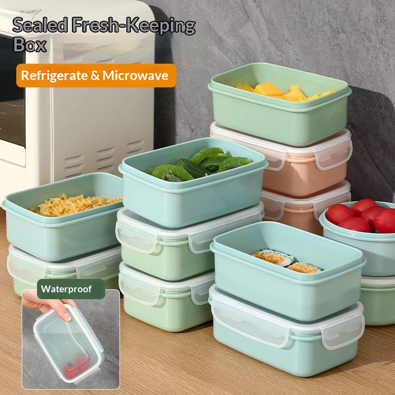 Meal Prep Recipes - Luchtdicht bewaardozen voor voedsel, BPA-vrij, stapelbaar,