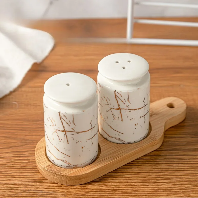 Herb Keeper Bottle - Keramische kruidenpot, kruidenfles, zout- en peperstrooier