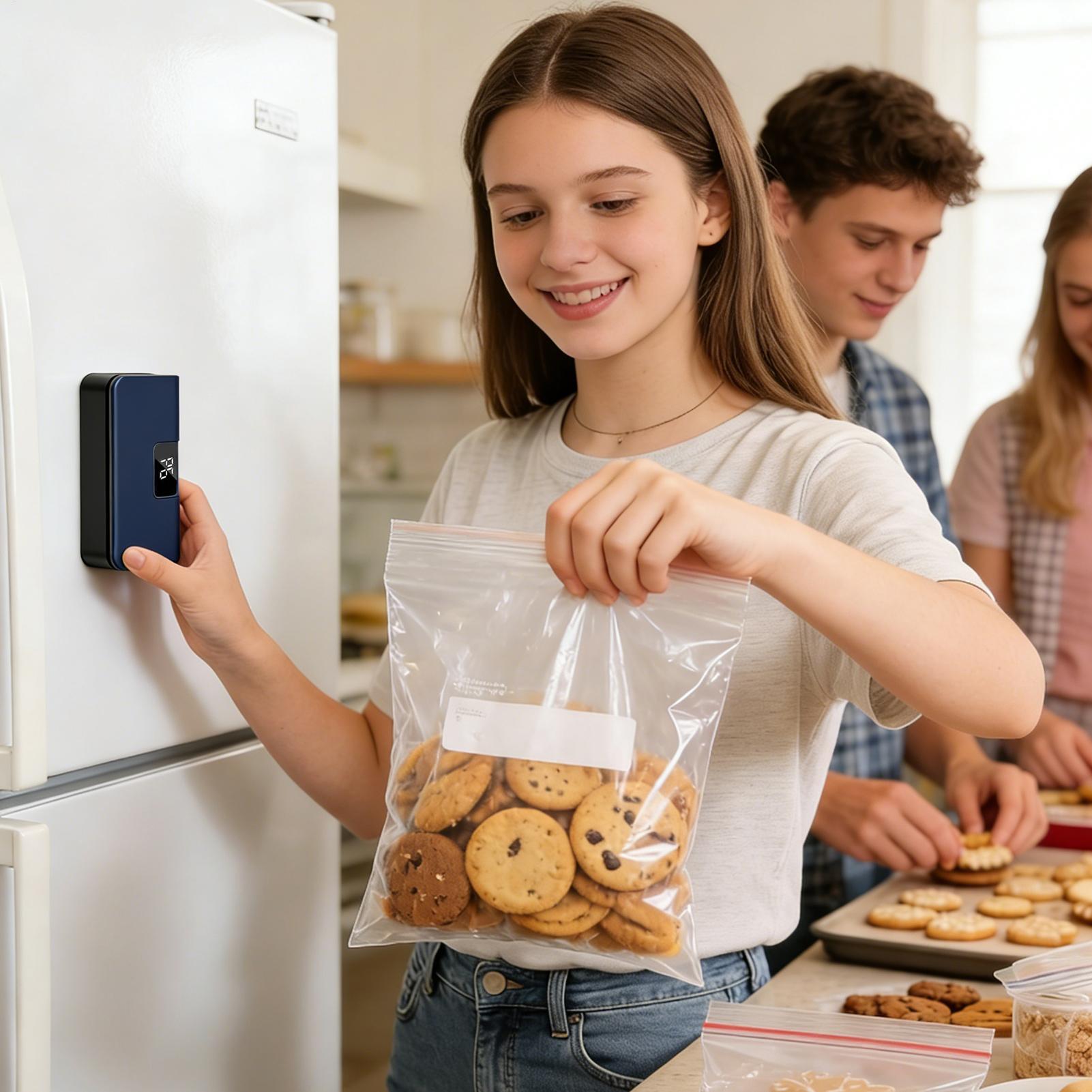 Mini Zakjes Sluitapparaat LED  - Meal Prep Freezer recensie en prijs