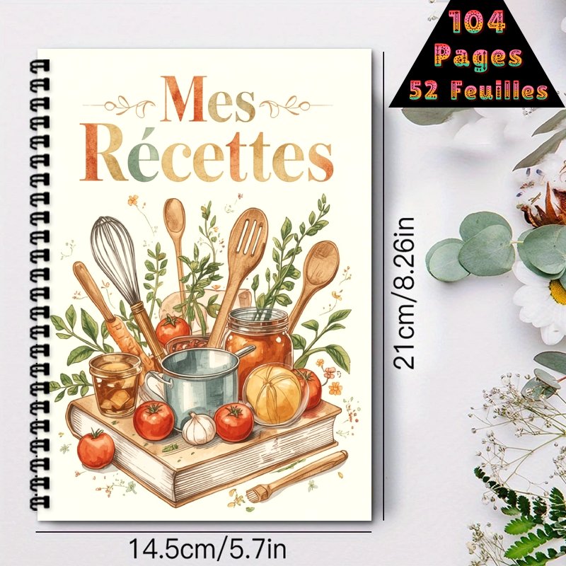 A5 Frans receptenboek, recepte - Meal Prep Book recensie en prijs