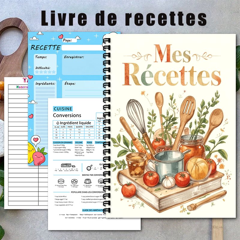 A5 Frans receptenboek, recepte - Meal Prep Book recensie en prijs