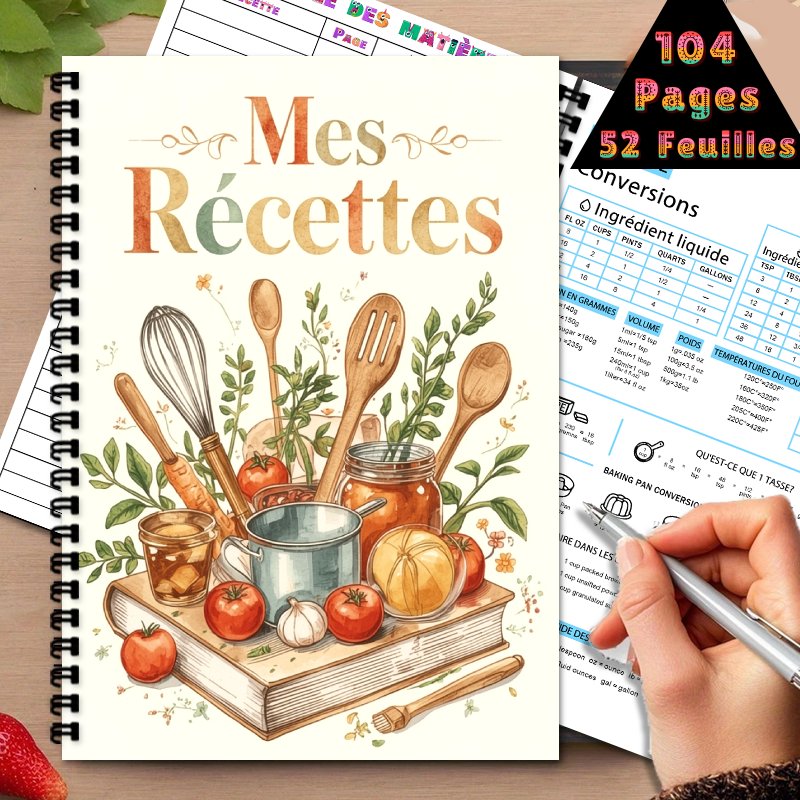 A5 Frans receptenboek, recepte - Meal Prep Book recensie en prijs