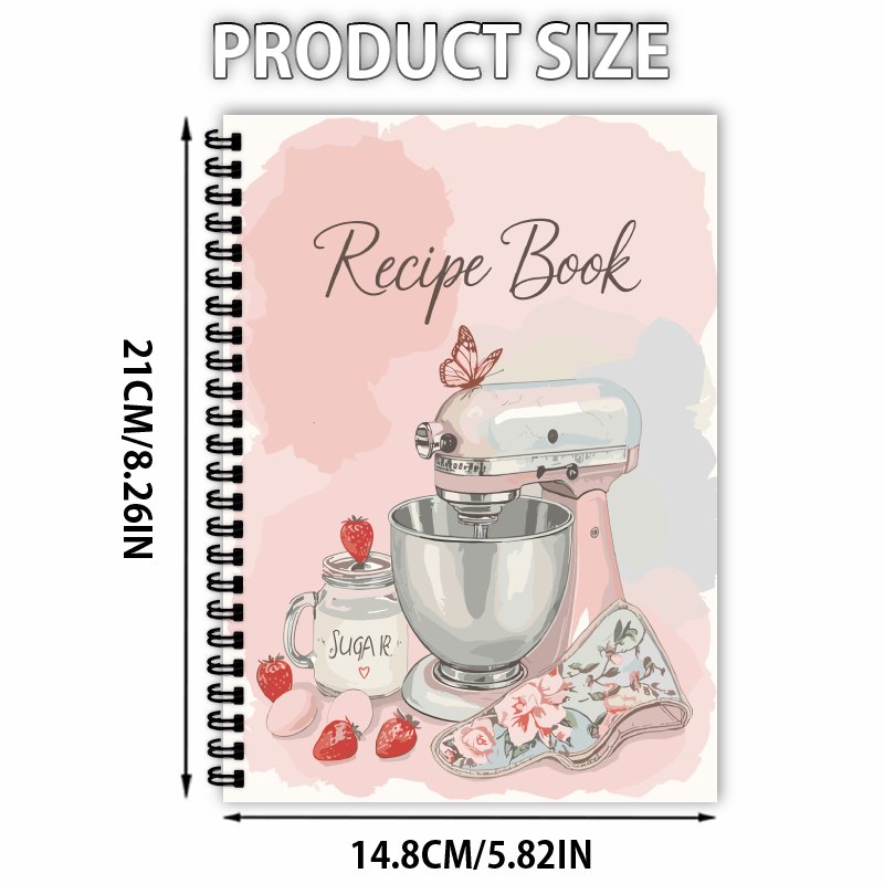 Recepten-spiraalnotitieboekje, - Meal Prep Book recensie en prijs