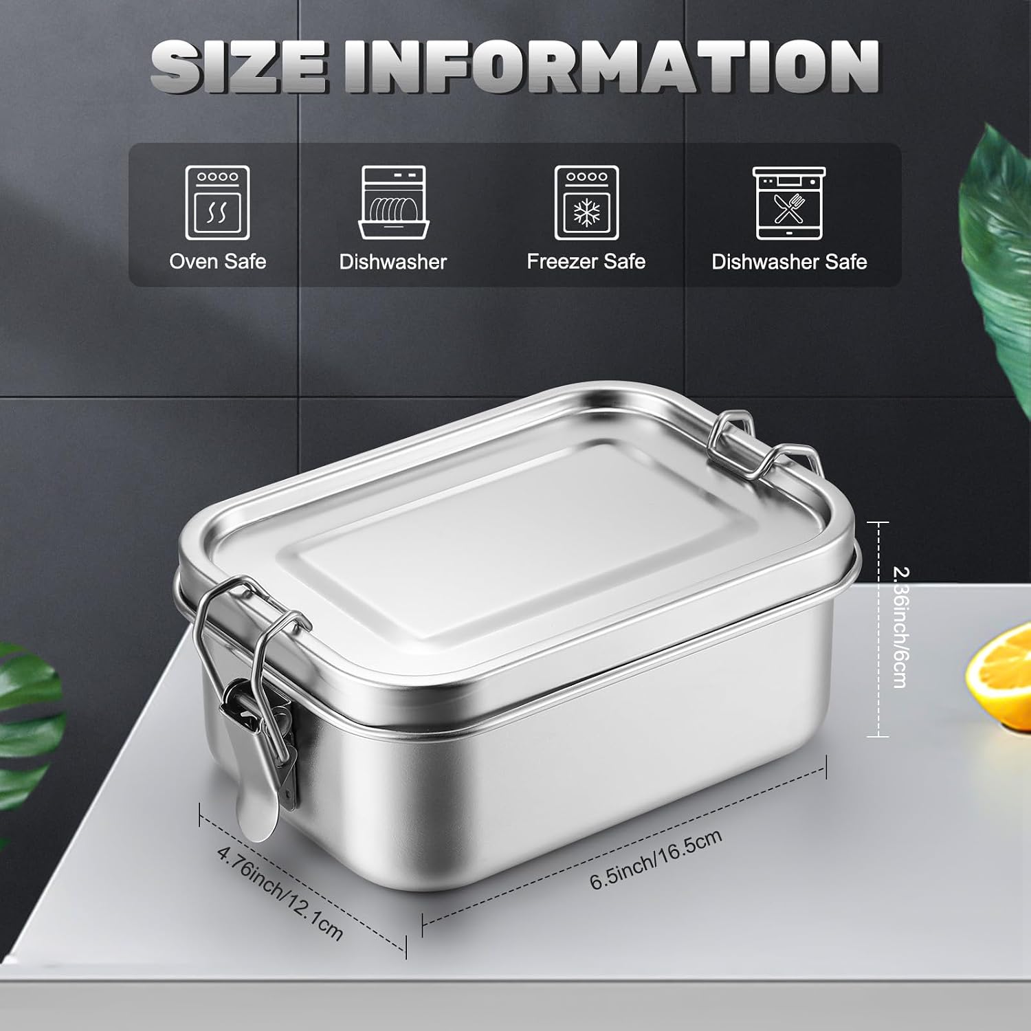 Roestvrijstalen voedselbewaarc - Meal Prep Recipes recensie en prijs