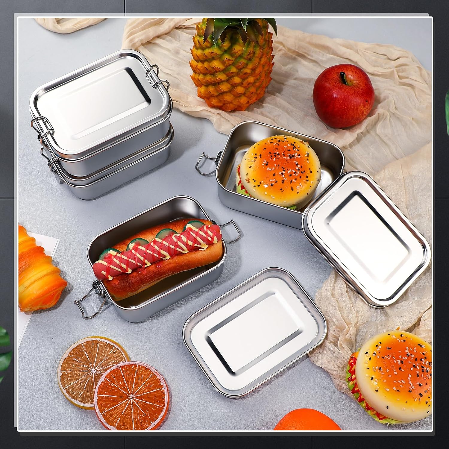 Roestvrijstalen voedselbewaarc - Meal Prep Recipes recensie en prijs