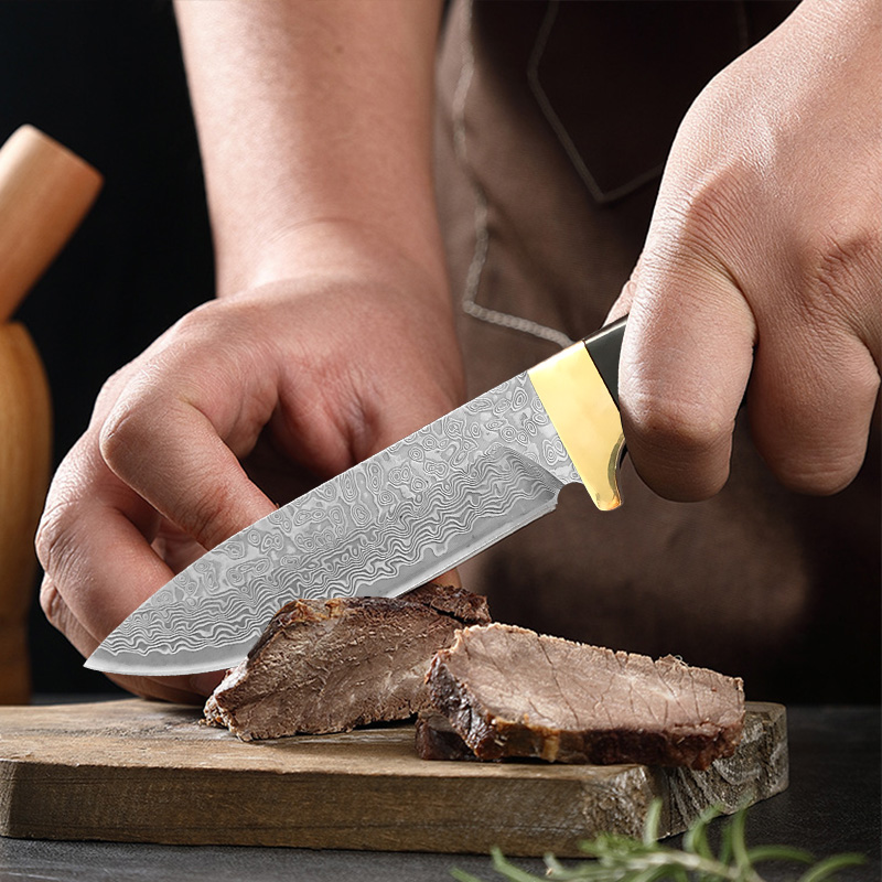 Damascus VG10 stalen mes met h - Meal Prep Japan recensie en prijs