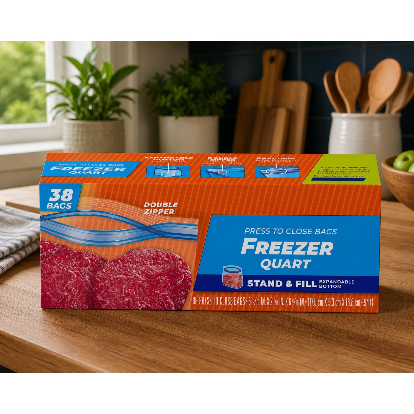 38ct Quart Vriesvak Voedselbew - Meal Prep Freezer recensie en prijs