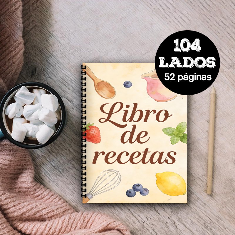 A5 Papieren Spaans receptenboe - Meal Prep Book recensie en prijs