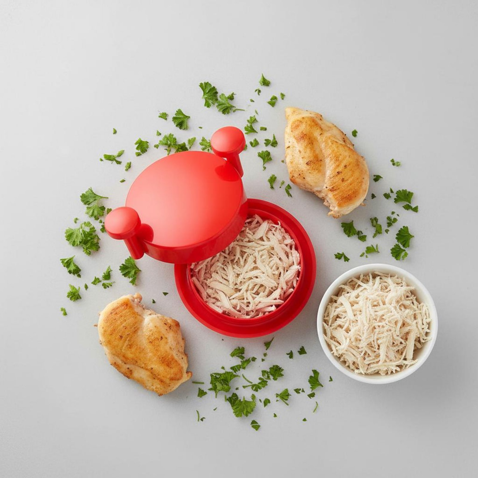 Kipfilet Shredder, hoog eiwitg - Meal Prep Low Calorie recensie en prijs