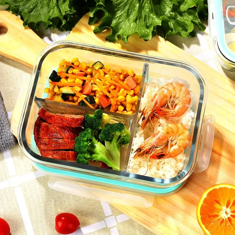 Glazen bewaardoos van hoog bor - Meal Prep Glass Containers recensie en prijs