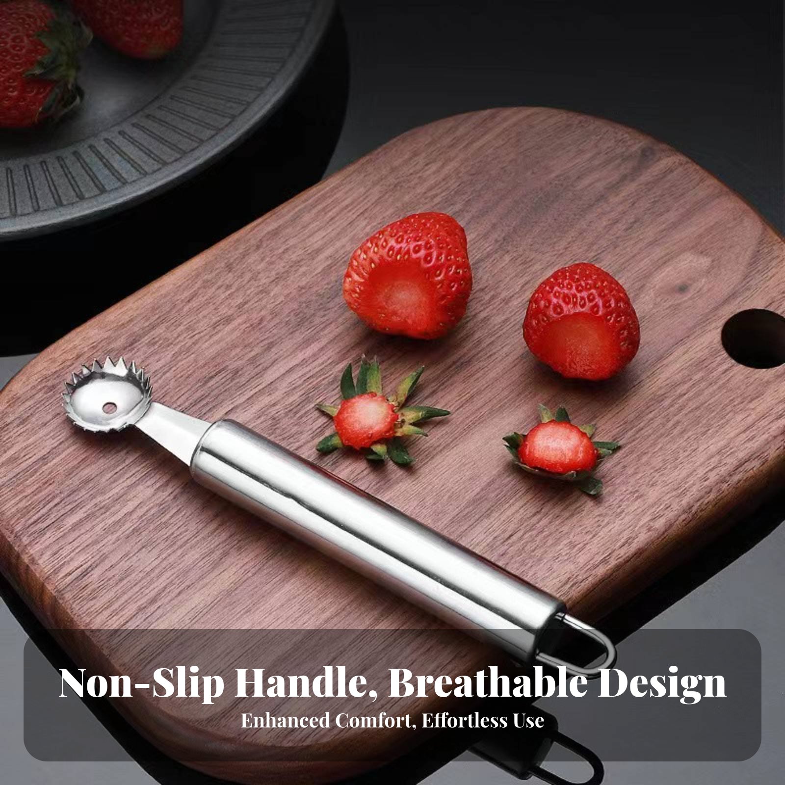 Aardbeienpitter Multifunctione - Strawberry Huller recensie en prijs