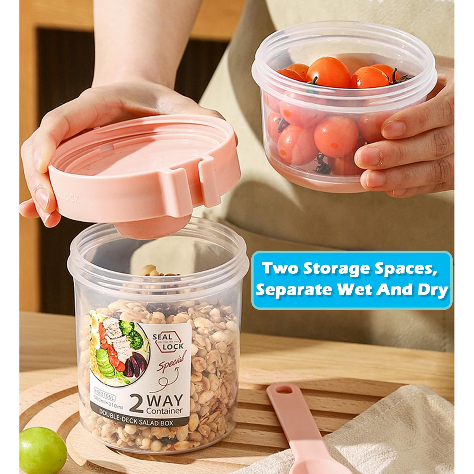 SoftAura Ontbijt To Go Bekers  - Meal Prep Glass Containers recensie en prijs