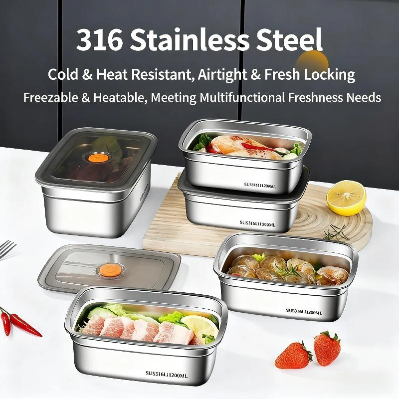(BF06) Roestvrijstalen camping - Meal Prep Freezer recensie en prijs