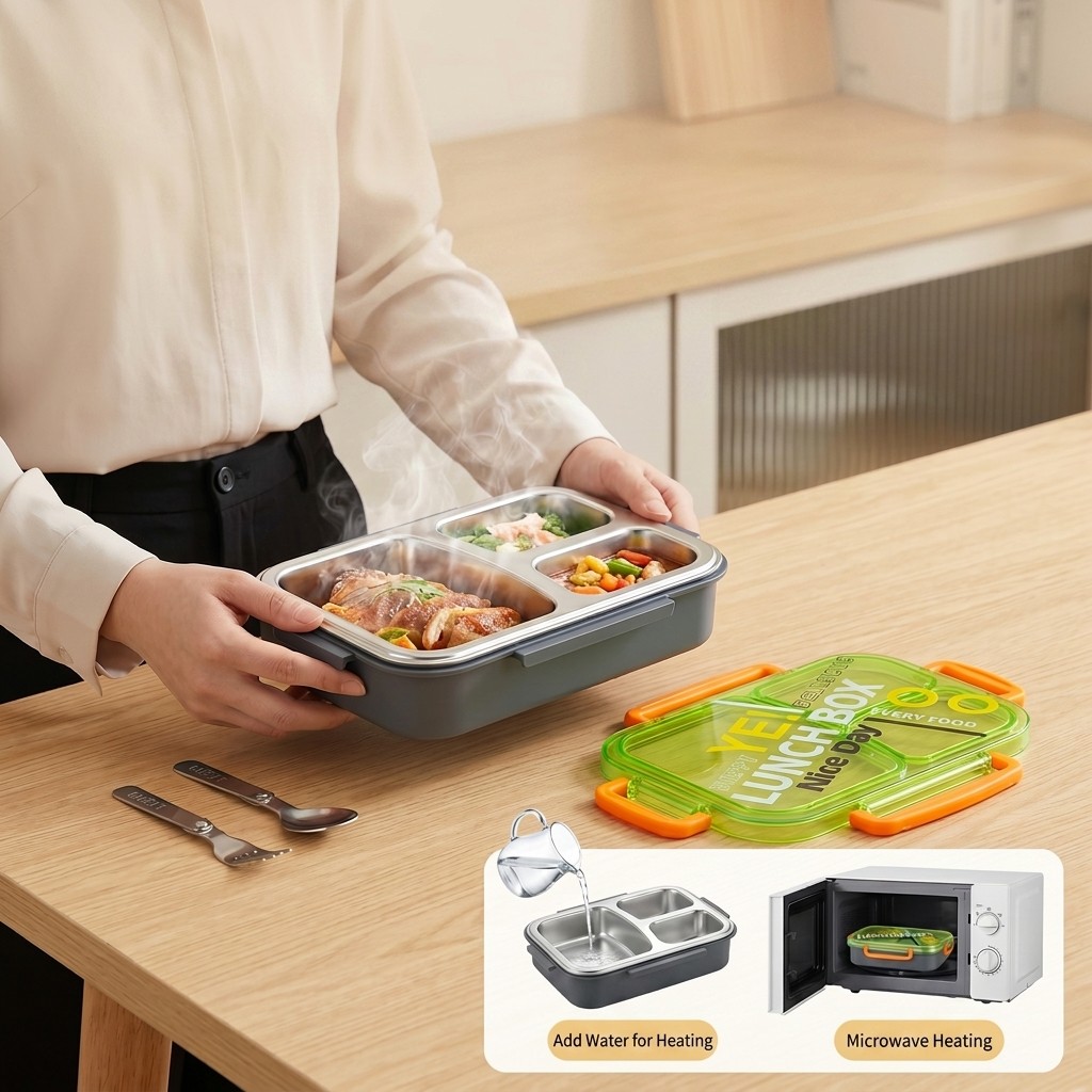 Microgolfbestendige 304 roestv - Meal Prep Recipes recensie en prijs