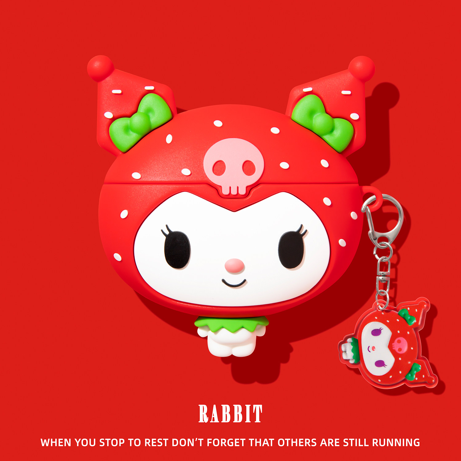 Leuke Strawberry Kuromi oortel - Strawberry Huller recensie en prijs