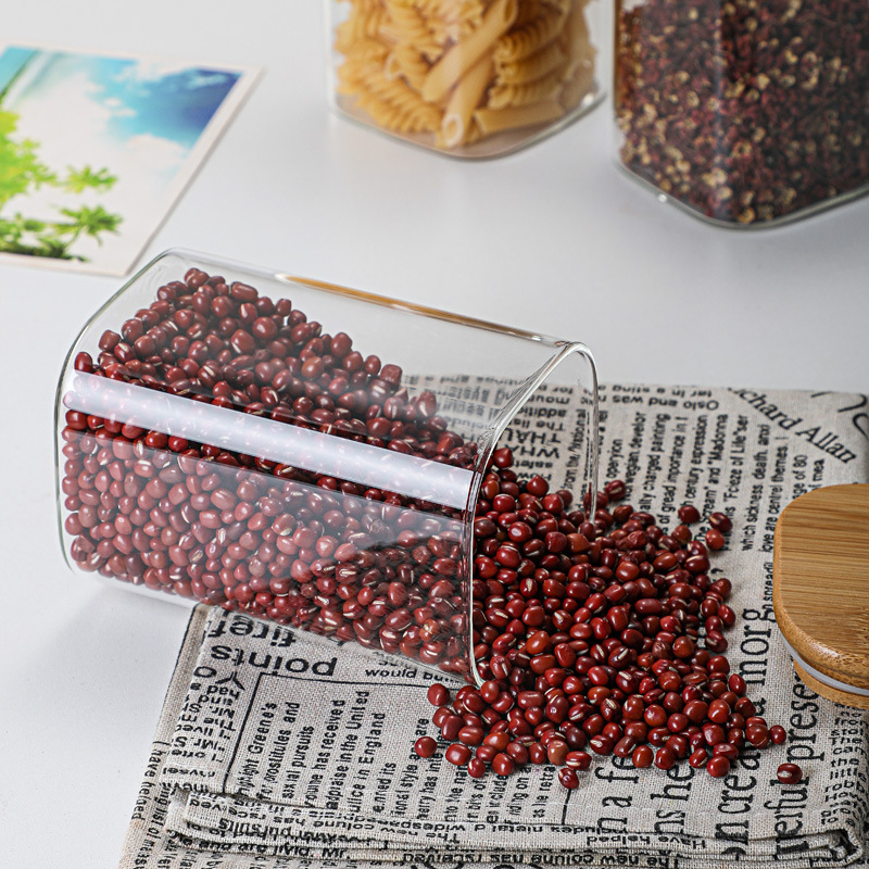 Bamboe Glazen Blikken Transpar - Meal Prep Glass Containers recensie en prijs